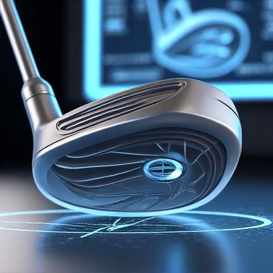 ゴルフクラブヘッドの3D CADモデル